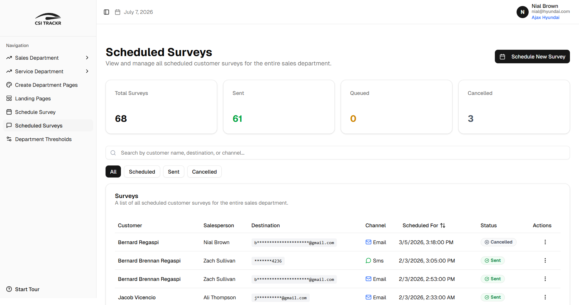 Review Routing module landing page for growing five-star customer reviews
