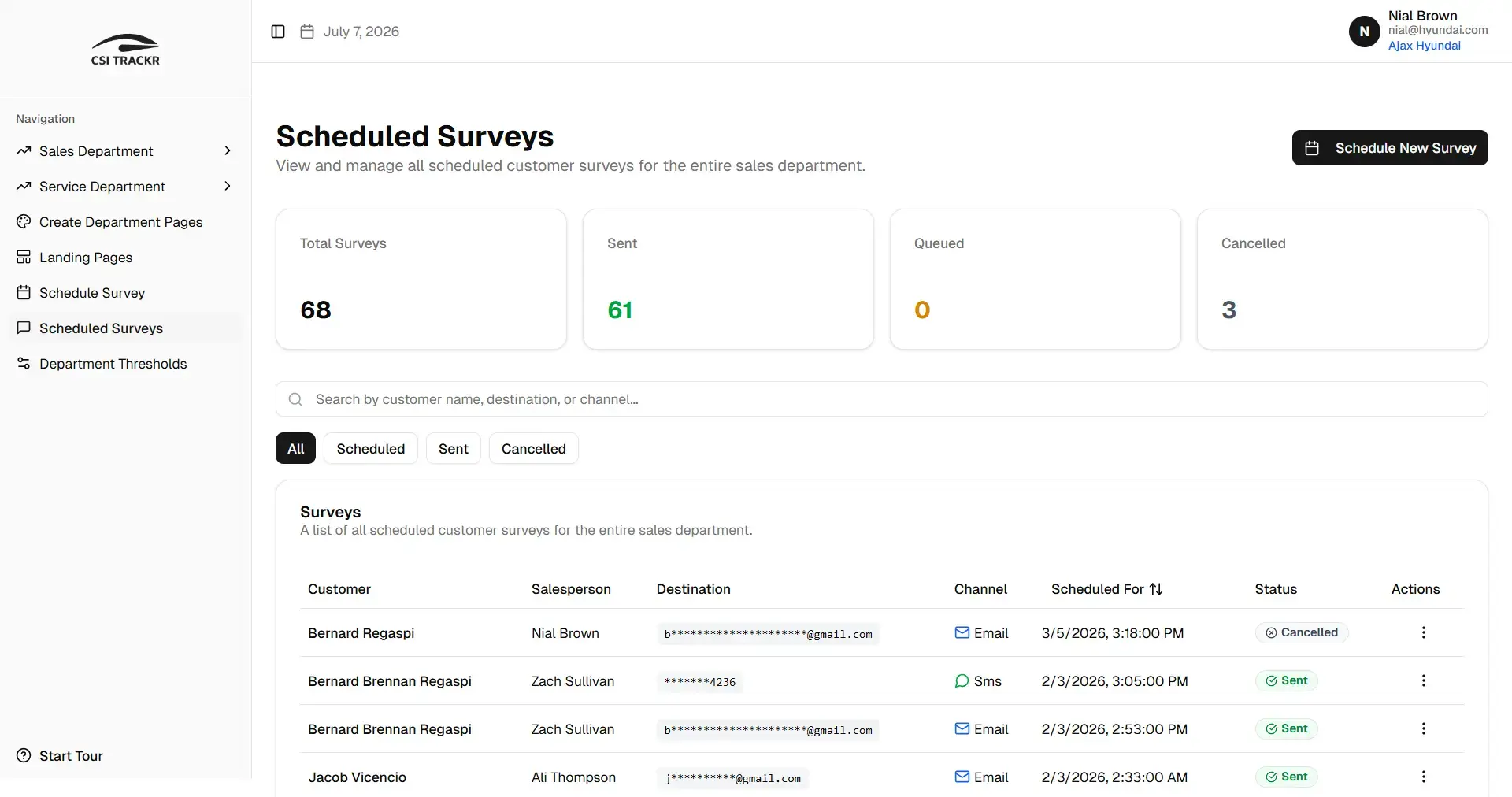 Review Routing module landing page for growing five-star customer reviews